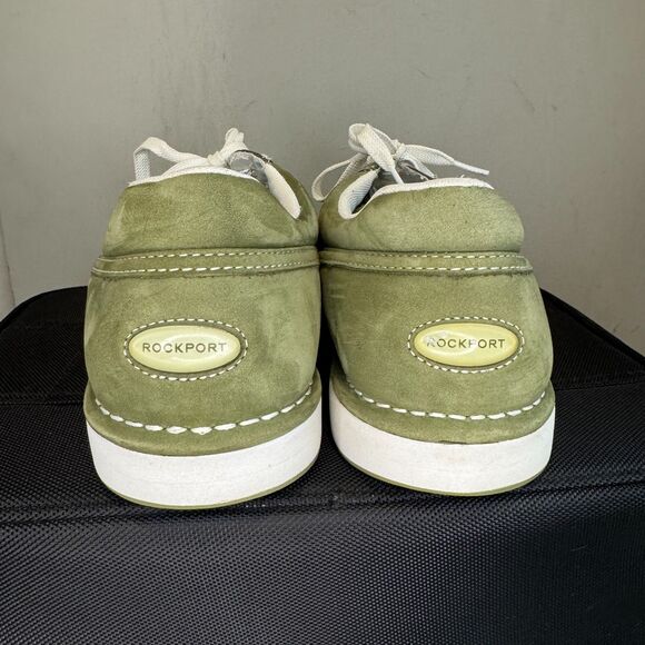 Rockport Prowalker Men’s Casual Tennis Shoes Green Suede Size 11.5 M Rare - Picture 6 of 10